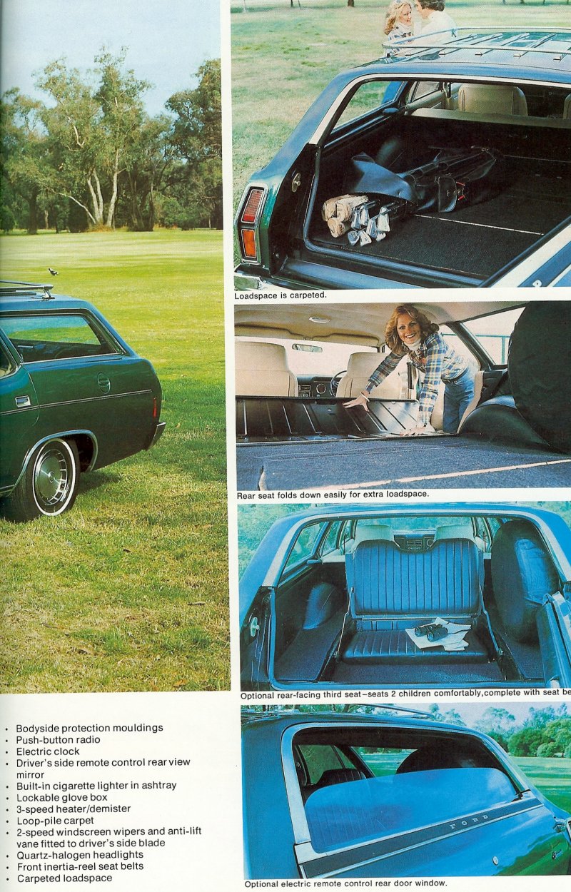 Ford Falcon XC Fairmont Brochure Page 8