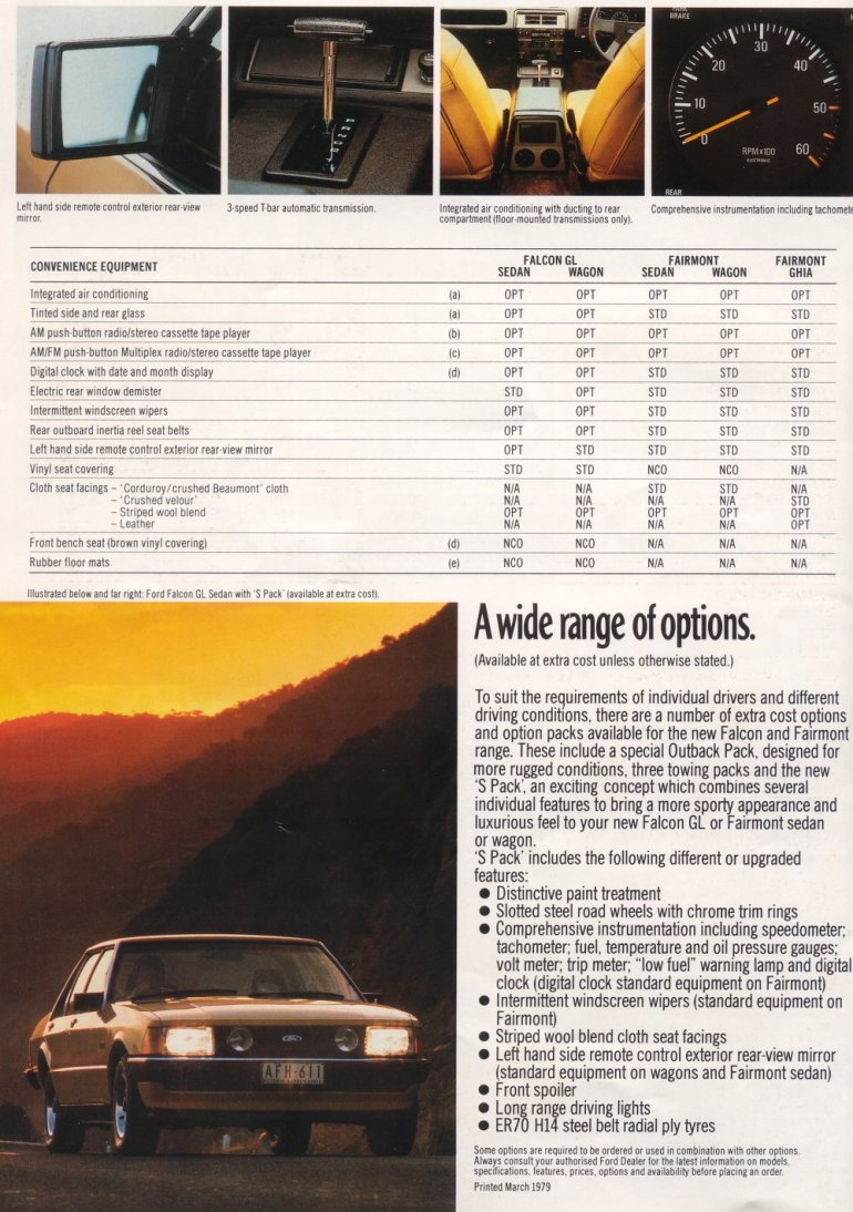 Ford Falcon XD Brochure Page 4