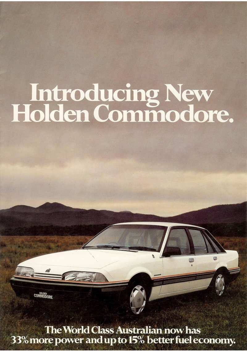 Holden VL Commodore Brochure Page 7