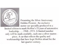 HQ Holden 25th Anniversary