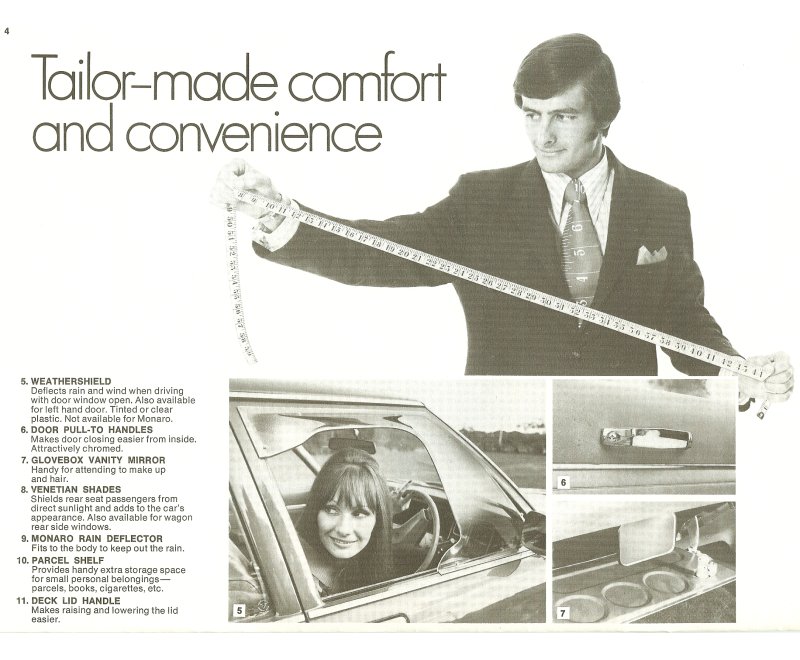 Holden HQ Accessories Brochure Page 12