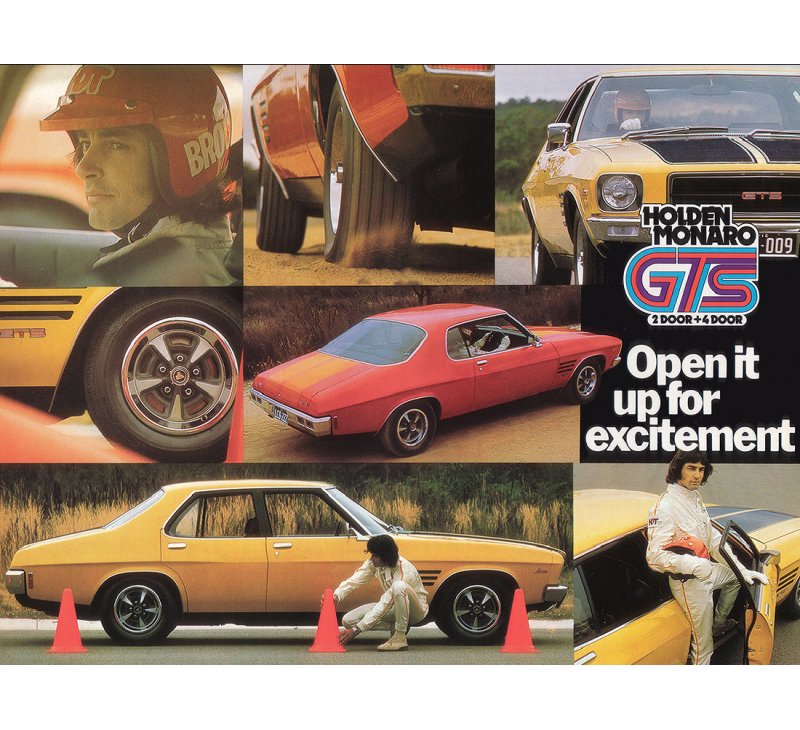 Holden HQ GTS Monaro 4 Door Brochure Page 4