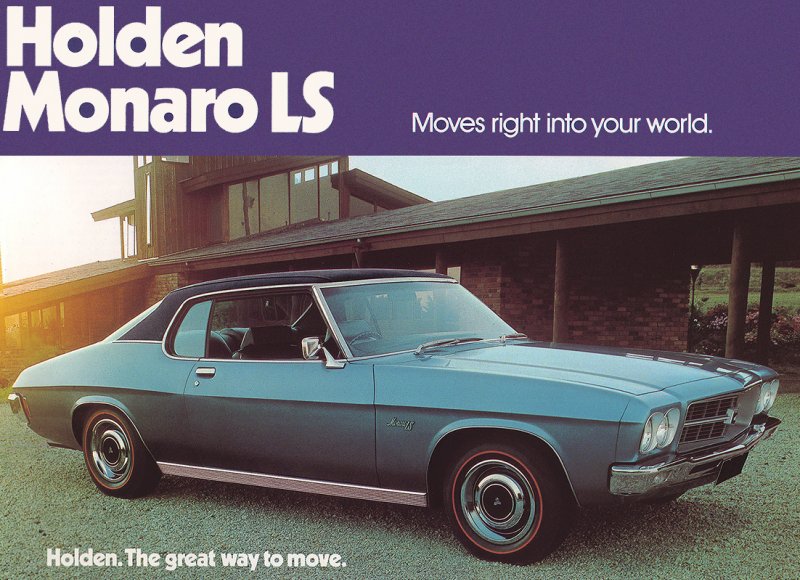 Holden HQ Monaro LS Brochure Page 2