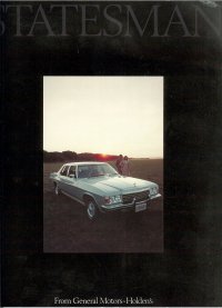 HX Holden Statesman Brochure