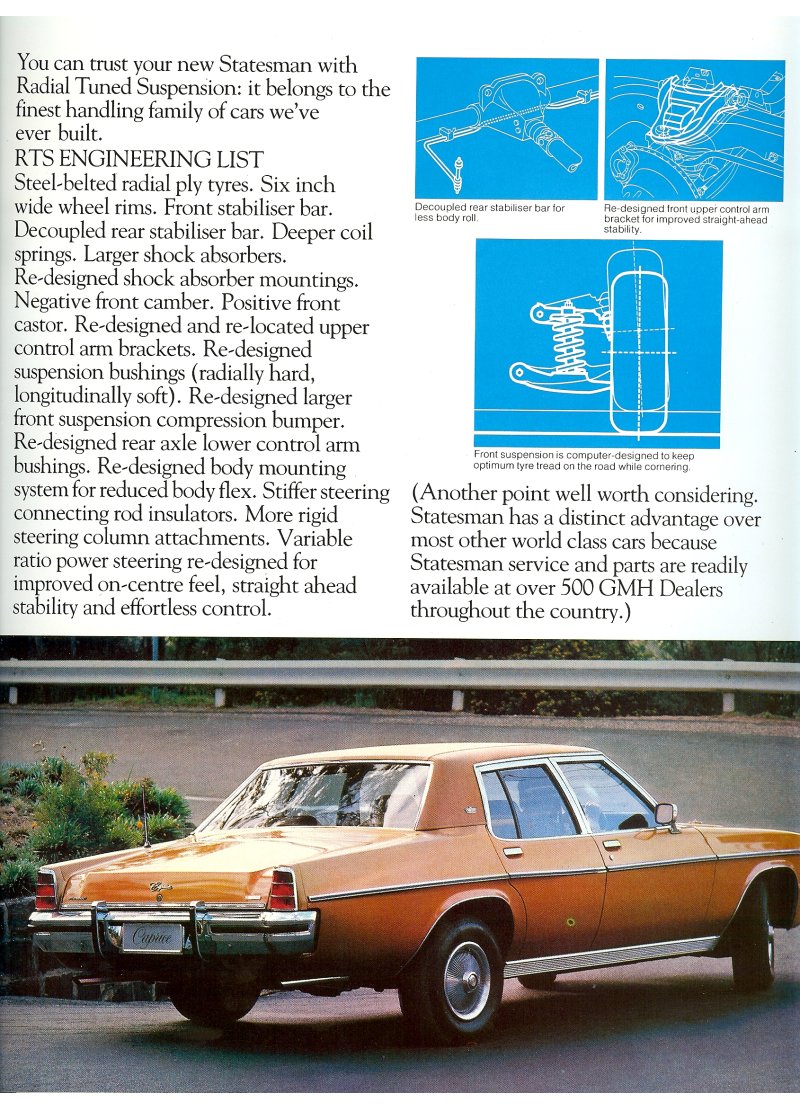 HZ Statesman Caprice and DeVille Brochure Page 7