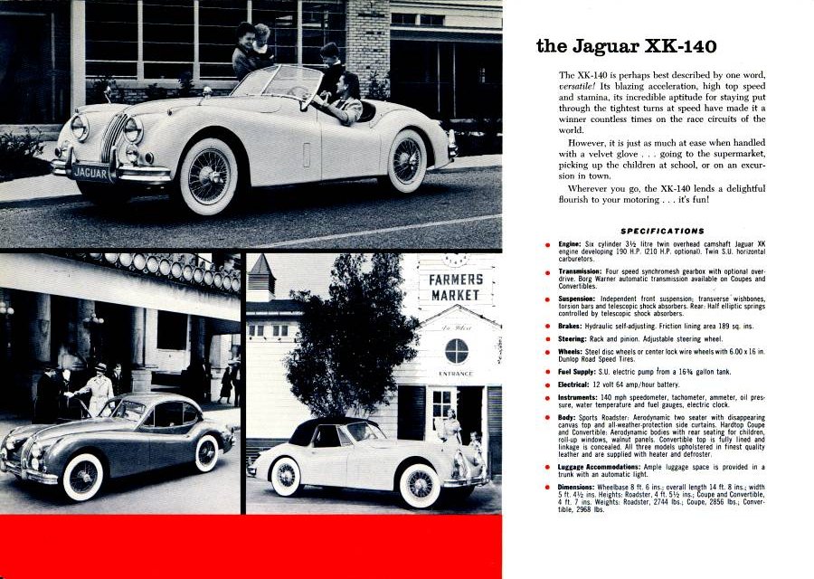 Jaguar XK120 Brochure Page 4