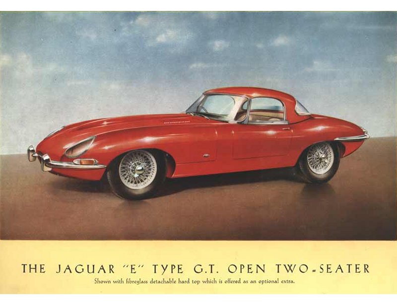 Jaguar E-Type Brochure Page 1