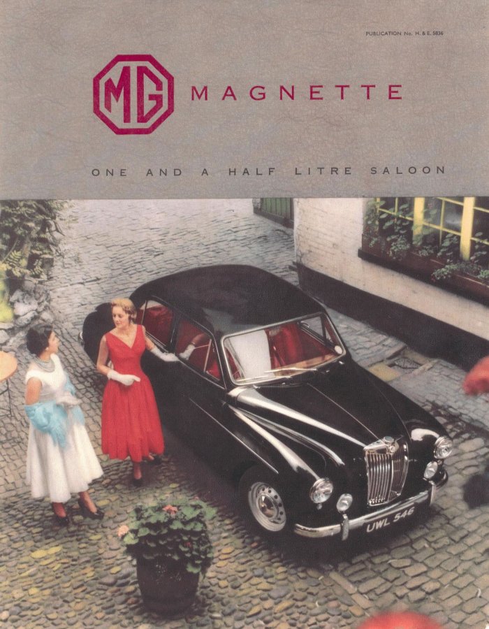 MG Magnette Brochure