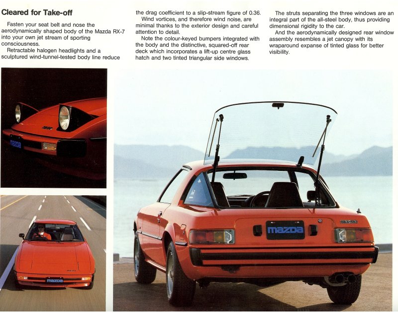 Mazda RX7 Brochure Page 11