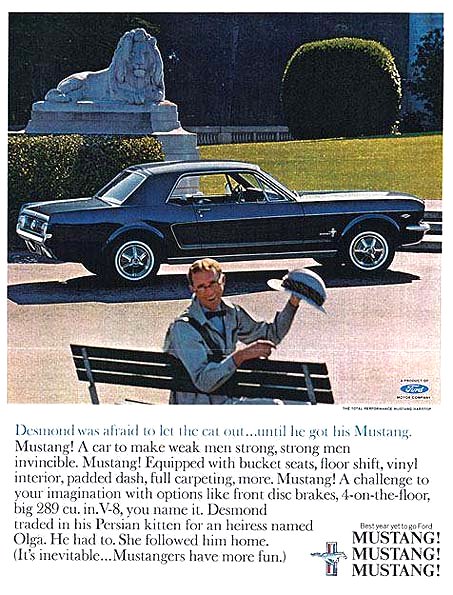 American Automobile Advertising published by Ford in 1965 for the Ford ...
