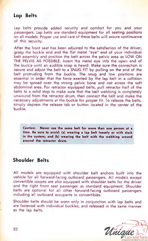 1968 Buick Owners Manual Page 71