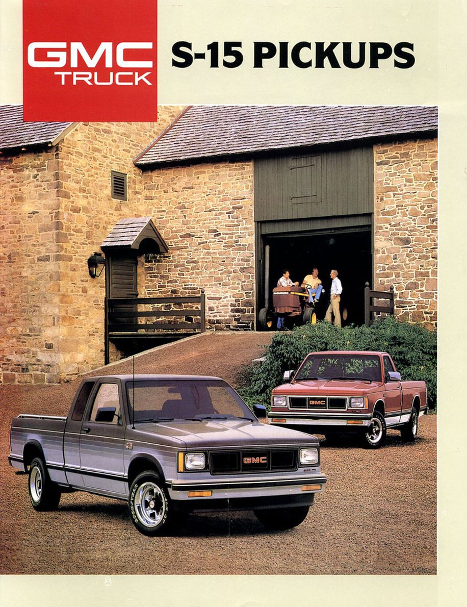 1984 GMC S-15 Jimmy Sales Brochure Book