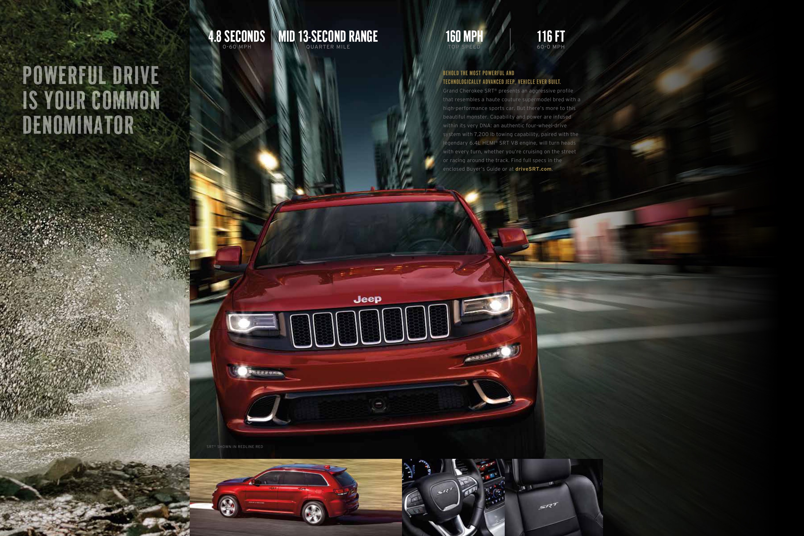 Preview Prospekt Brochure 2015 Jeep Grand Cherokee SRT