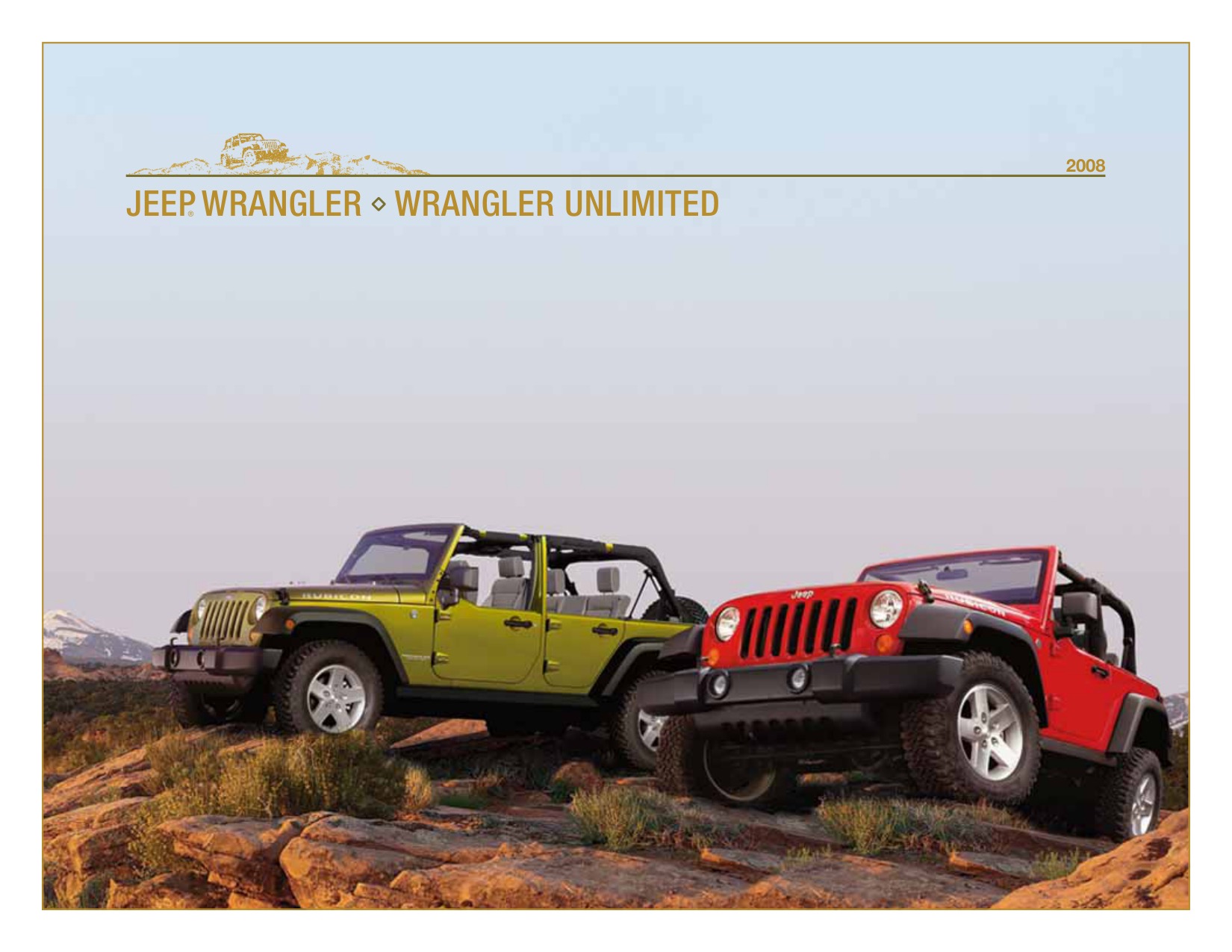 Jeep Wrangler Brochures