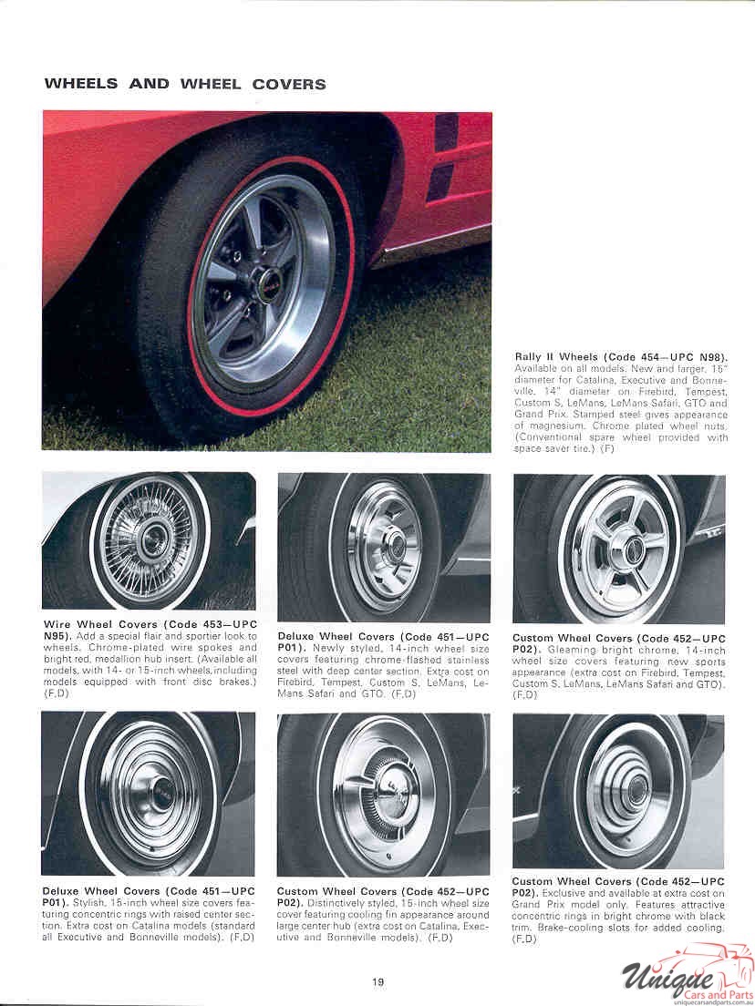 1969 Pontiac Accessories Brochure Page 2
