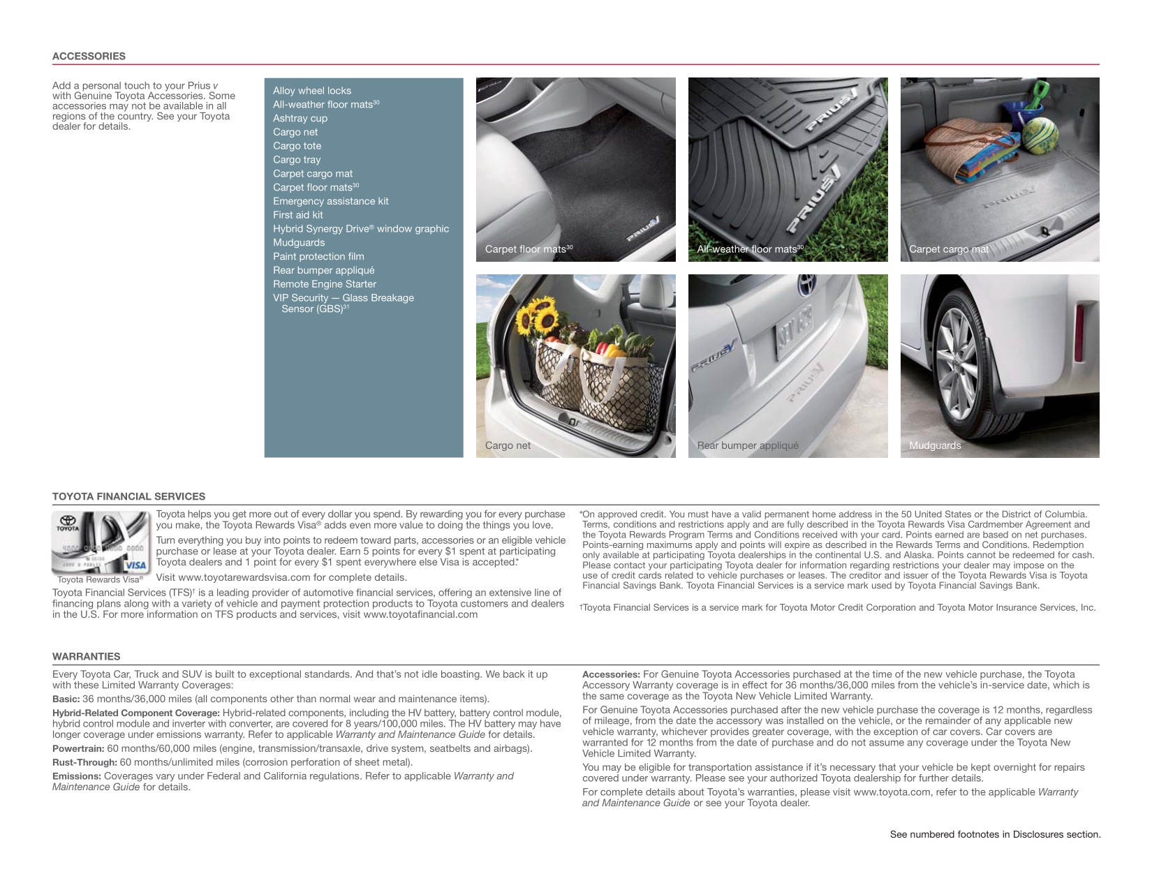 2013 Toyota Prius V Brochure