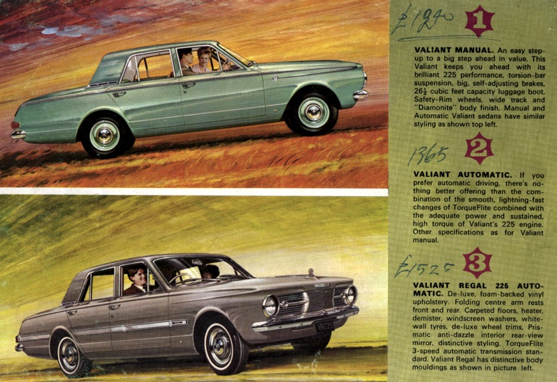 Chrysler Valiant AP6 Brochure Page 5