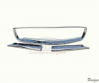 Mercedes 190SL W121 stainless steel front grill