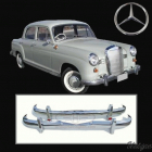 Mercedes-Benz Ponton W121 stainless steel bumpers