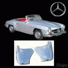 Mercedes W121 190SL stainless steel stone guards