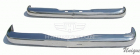 Mercedes W110 Fintail stainless steel bumpers