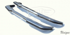 VOLVO P1800 Stainless Steel Bumpers