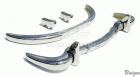 Mercedes W198 300SL stainless steel bumpers