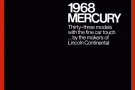 1968 MERCURY FULL-LINE LARGE VINTAGE PRESTIGE COLO
