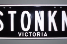 Custom Number Plate : STONKN