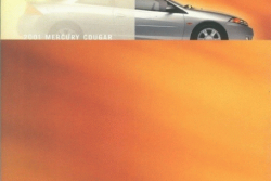 2001 MERCURY COUGAR & COUGAR S COLOR SALES 
BROCHUR