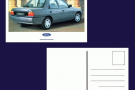 1991 FORD ORION GHIA INJECTION POSTCARD