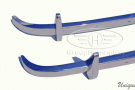 MERCEDES W187 220 Stainless Steel Bumpers