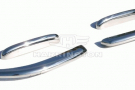 Puma GT/GTE/GTS bumpers, stainless steel