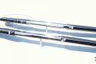 Volvo P1800 stainless steel bumpers, P 1800 E S ES