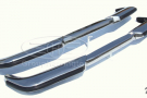 Volvo P1800 stainless steel bumpers, P 1800 E S ES