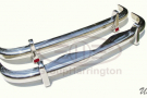 MERCEDES PONTON W105 W180 Stainless Steel Bumpers
