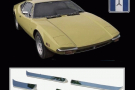 DE TOMASO PANTERA Stainless Steel Bumpers