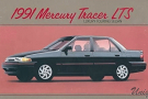1991 MERCURY TRACER LTS LUXURY TOURING SEDAN VINTA