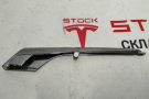 20 Eyelet overlay top right chrome Tesla model X 1
