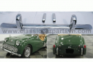 Triumph TR3A (1957-1962) bumpers by stainless 