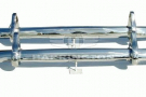 Mercedes W187 220 stainless steel bumpers, W187