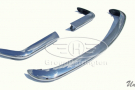 FIAT SPIDER 124 Stainless Steel Bumpers