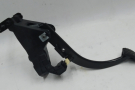 Brake pedal assembly with pad and brake light sens