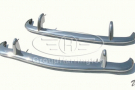 FIAT 1200 PININFARINA Stainless Steel Bumpers