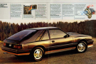 1984 MERCURY CAPRI GS,CAPRI RS & CAPRI TURBO 
RS PR
