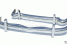 Mercedes Ponton W128 W180 stainless steel bumpers