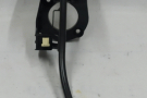 Brake pedal assembly with pad and brake light sens