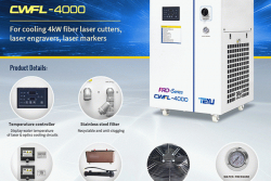 TEYU CWFL-4000 Industrial Laser Chiller for 4000W 
