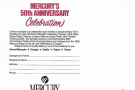 1989 MERCURY 50th ANNIVERSARY CELEBRATION COLOR PO