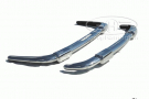 Lancia Flaminia Touring stainless steel bumpers